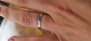 Absolon White  elegantní snubní prsteny z bílého zlata