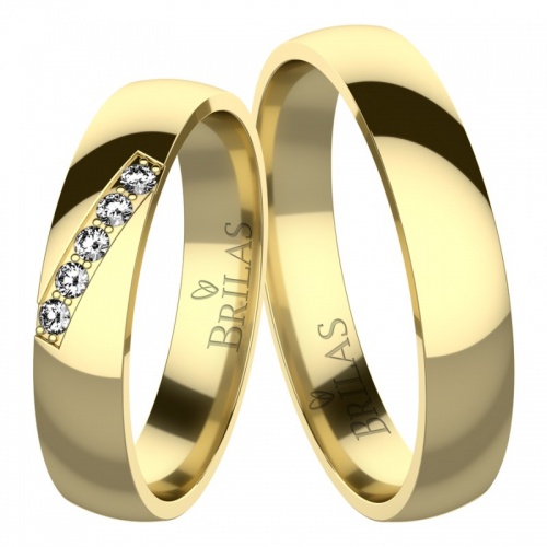 Arrigo Gold - snubné prstene zo žltého zlata
