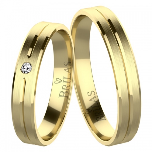 Naomi Gold - snubné prstene zo žltého zlata